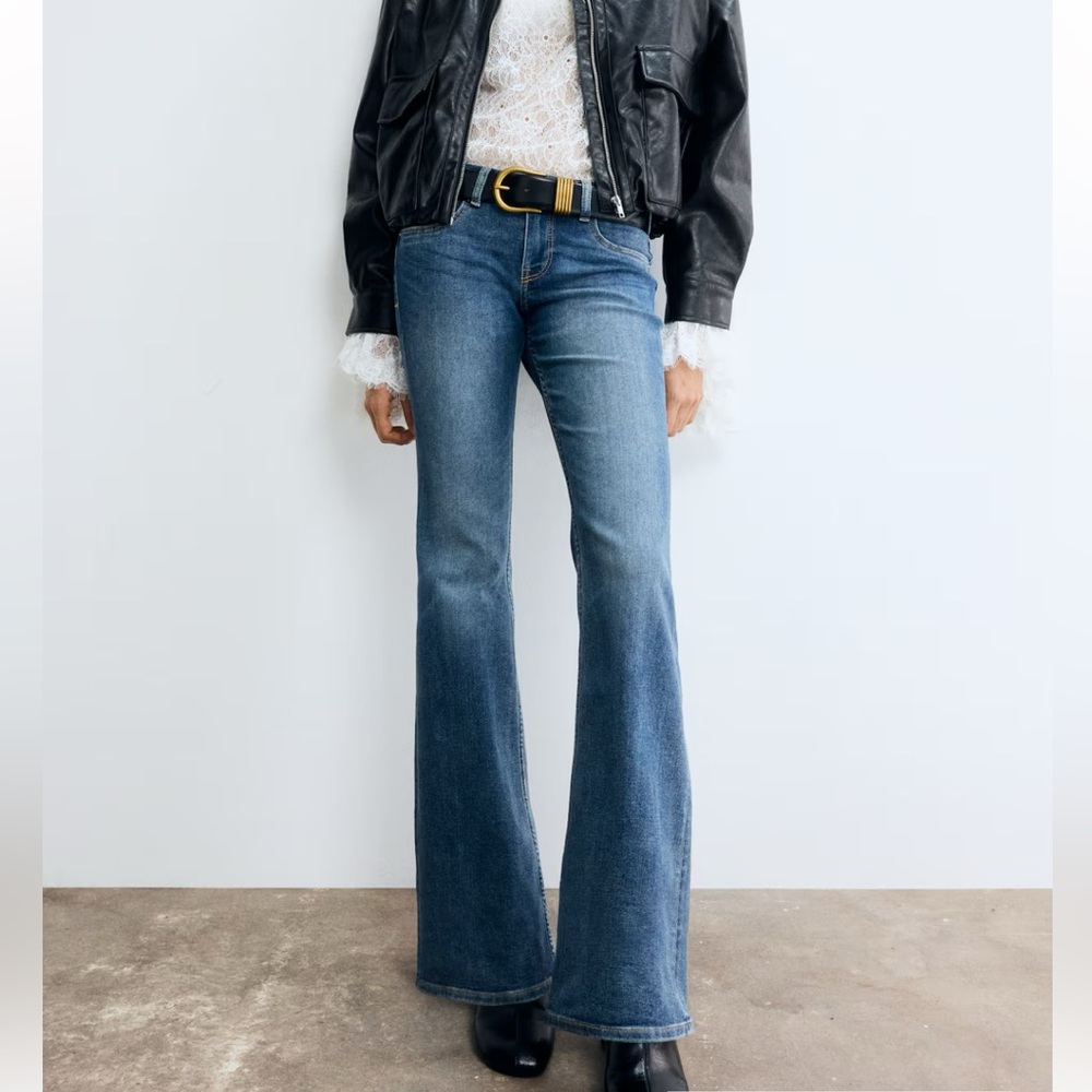 NWT H&M Light Blue 70’s Flare Jeans